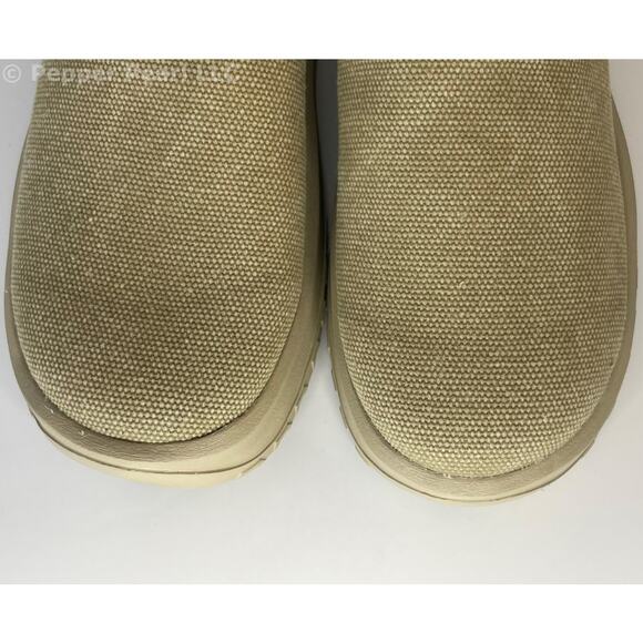 Women's Size 6 Khaki Canvas Clog Mule Slip On Comfort Shoe by Soft Science - Picture 11 of 12